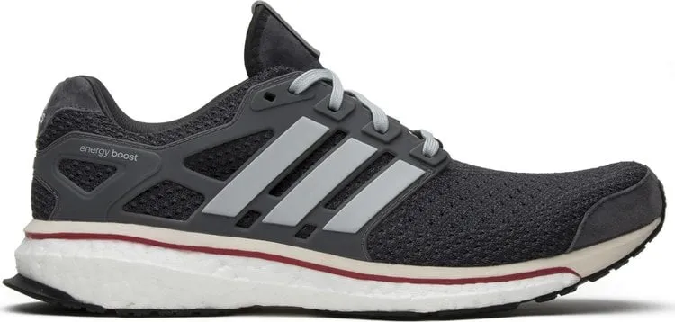 Adidas Energy Boost 'Run Thru Time' sneakers, gray