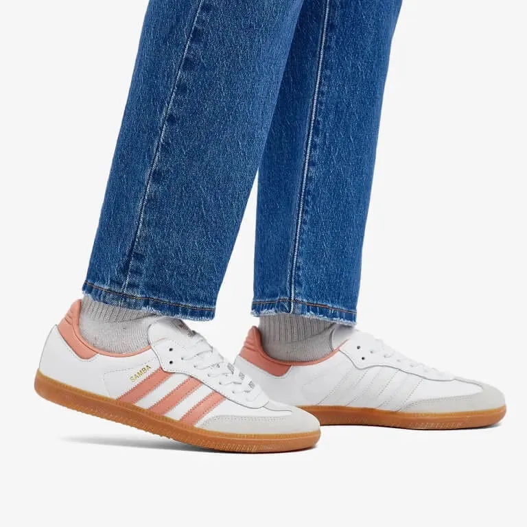 Adidas Samba Og W sneakers, white/light pink