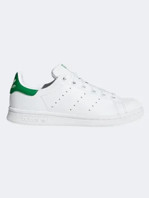 Adidas Stan Smith Gs-Boys Original Shoes White/Green