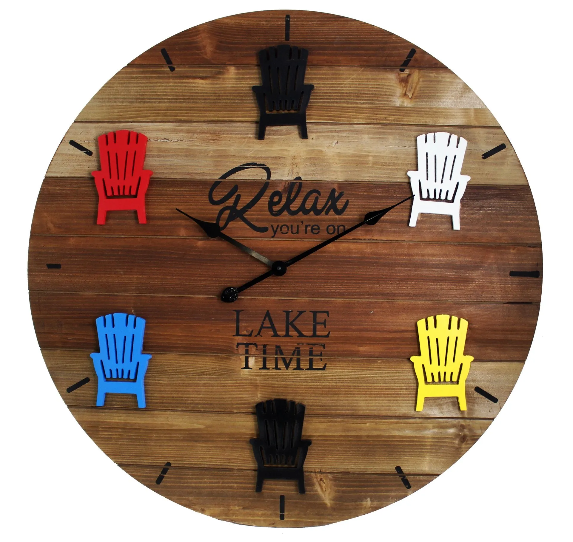 Adirondack Wall Clock