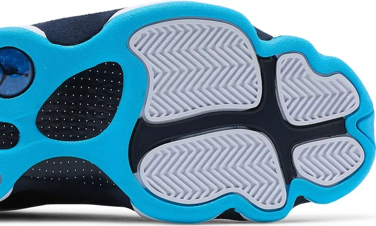 Air Jordan 13 Retro Obsidian Sneakers, Blue