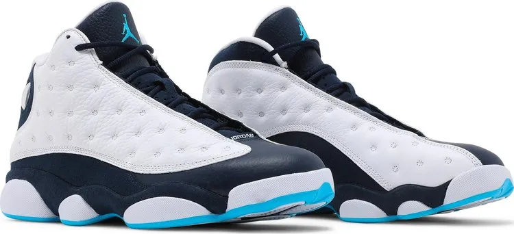 Air Jordan 13 Retro Obsidian Sneakers, Blue