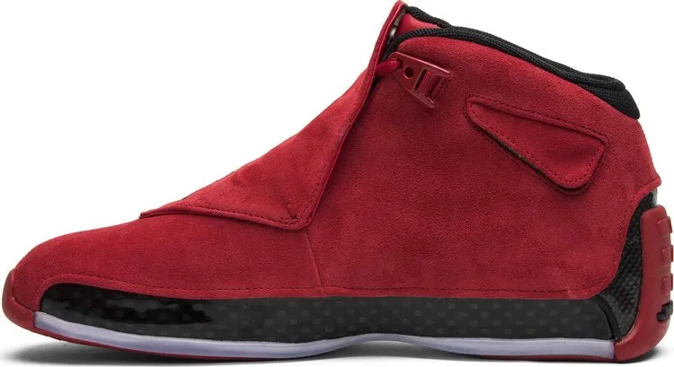 Air Jordan 18 Retro Toro Sneakers, Red