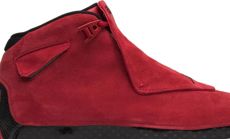 Air Jordan 18 Retro Toro Sneakers, Red