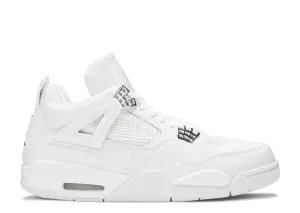 AIR JORDAN 4 RETRO 'PURE $' sneakers, white