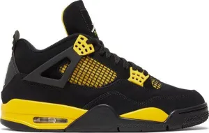 Air Jordan 4 Retro sneakers, black