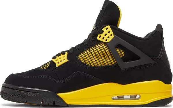 Air Jordan 4 Retro sneakers, black