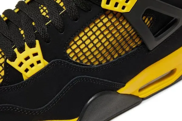 Air Jordan 4 Retro sneakers, black