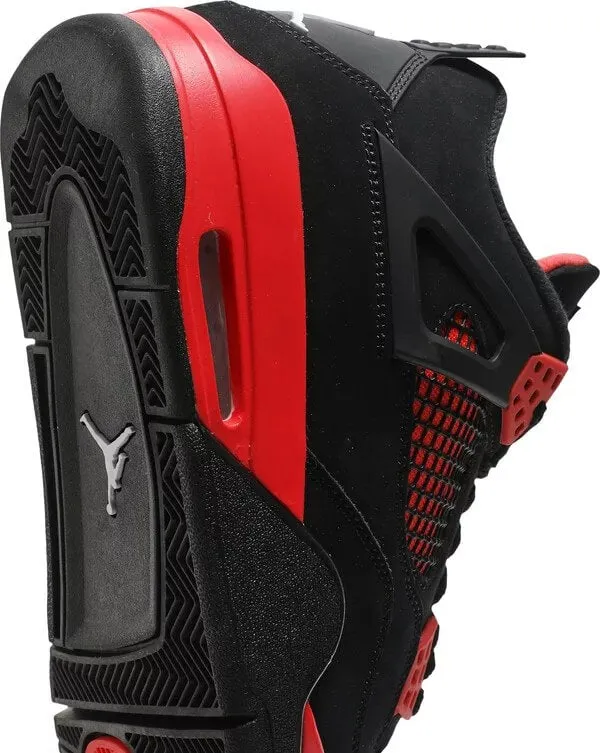 Air Jordan 4 Retro Sneakers, Red