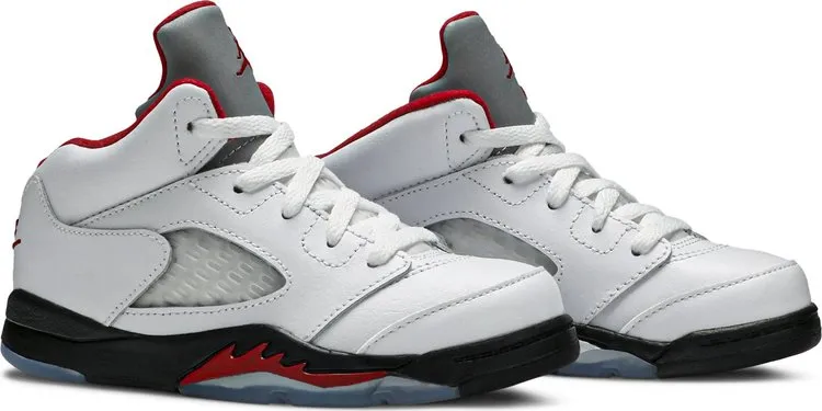 Air Jordan 5 Retro TD Fire Red 2020, white