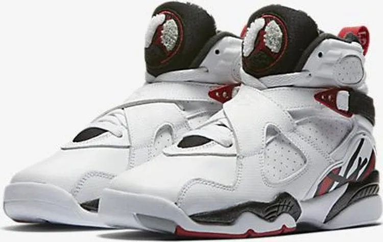 Air Jordan 8 Retro BG Alternate sneakers, white