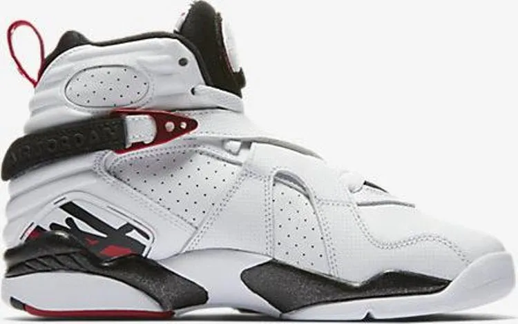 Air Jordan 8 Retro BG Alternate sneakers, white