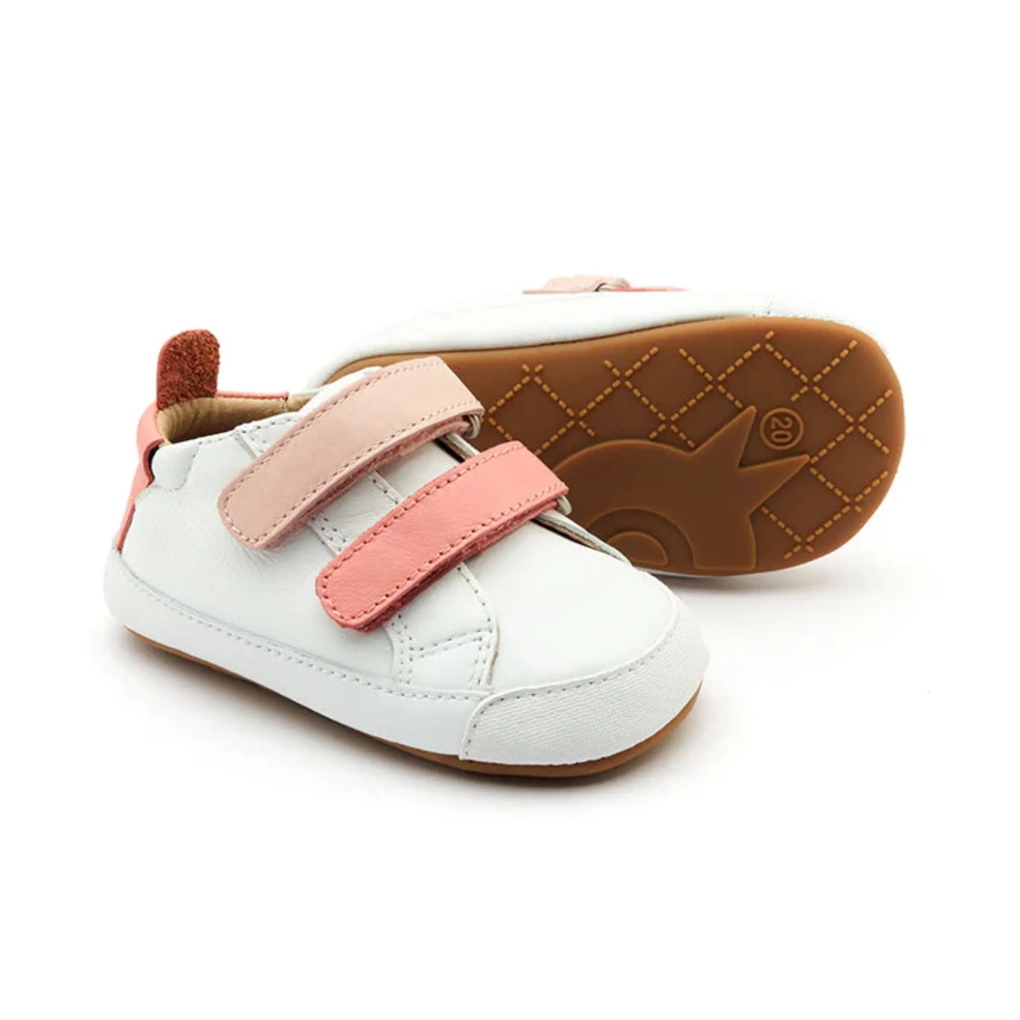 Baby 2 Straps - Snow / Rossini / Pink