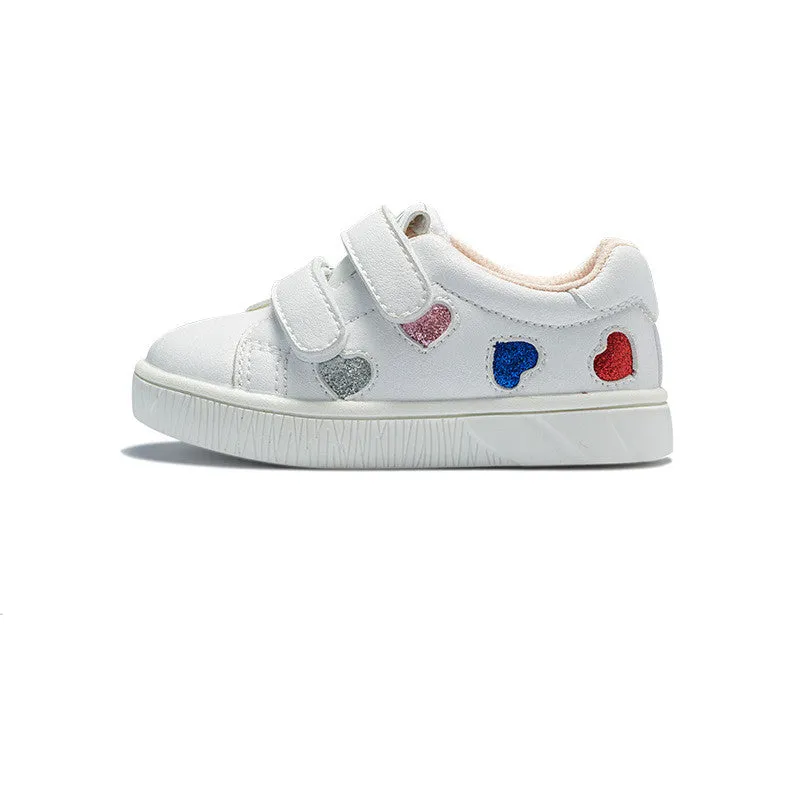 Baby Children's Shoes Love Velcro Sneakers