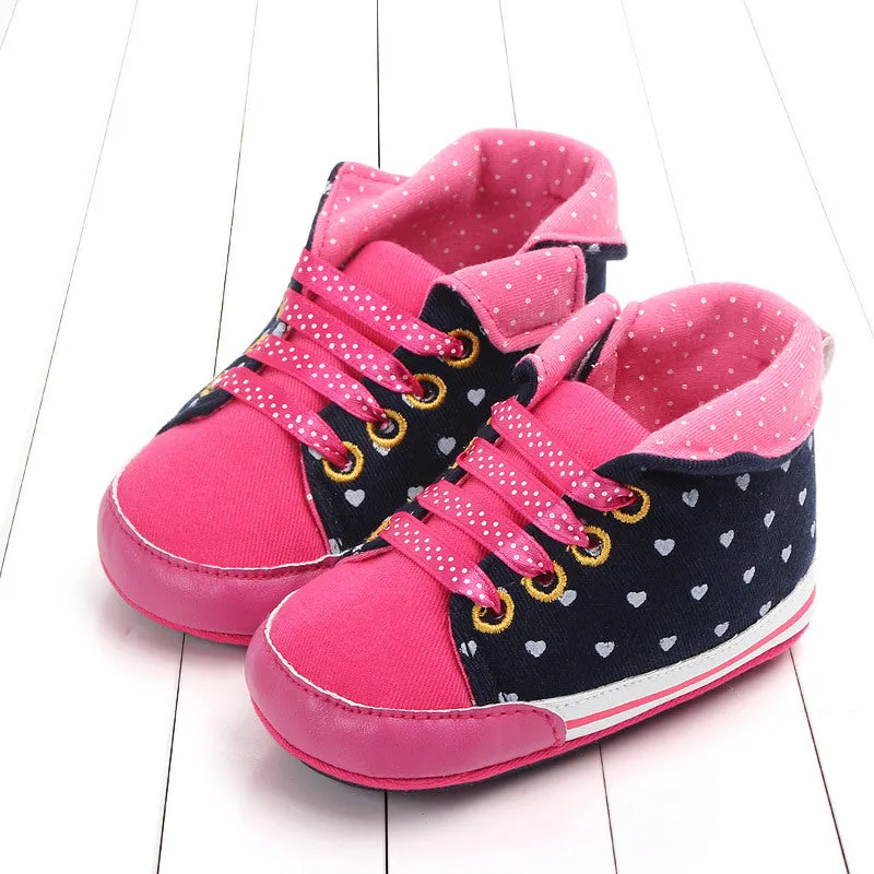 Baby high-top toddler shoes