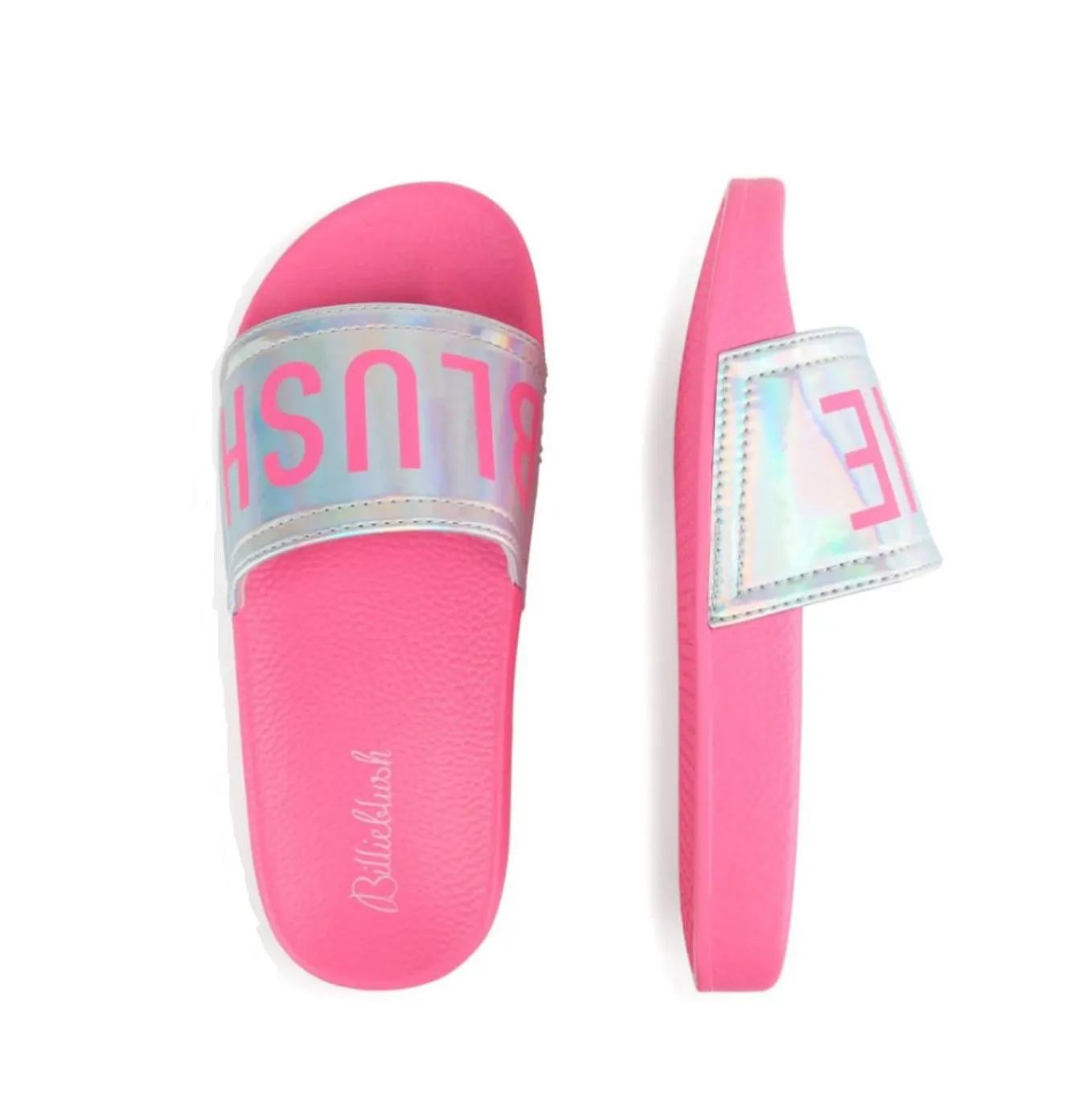 Billieblush Iridescent Logo Slides