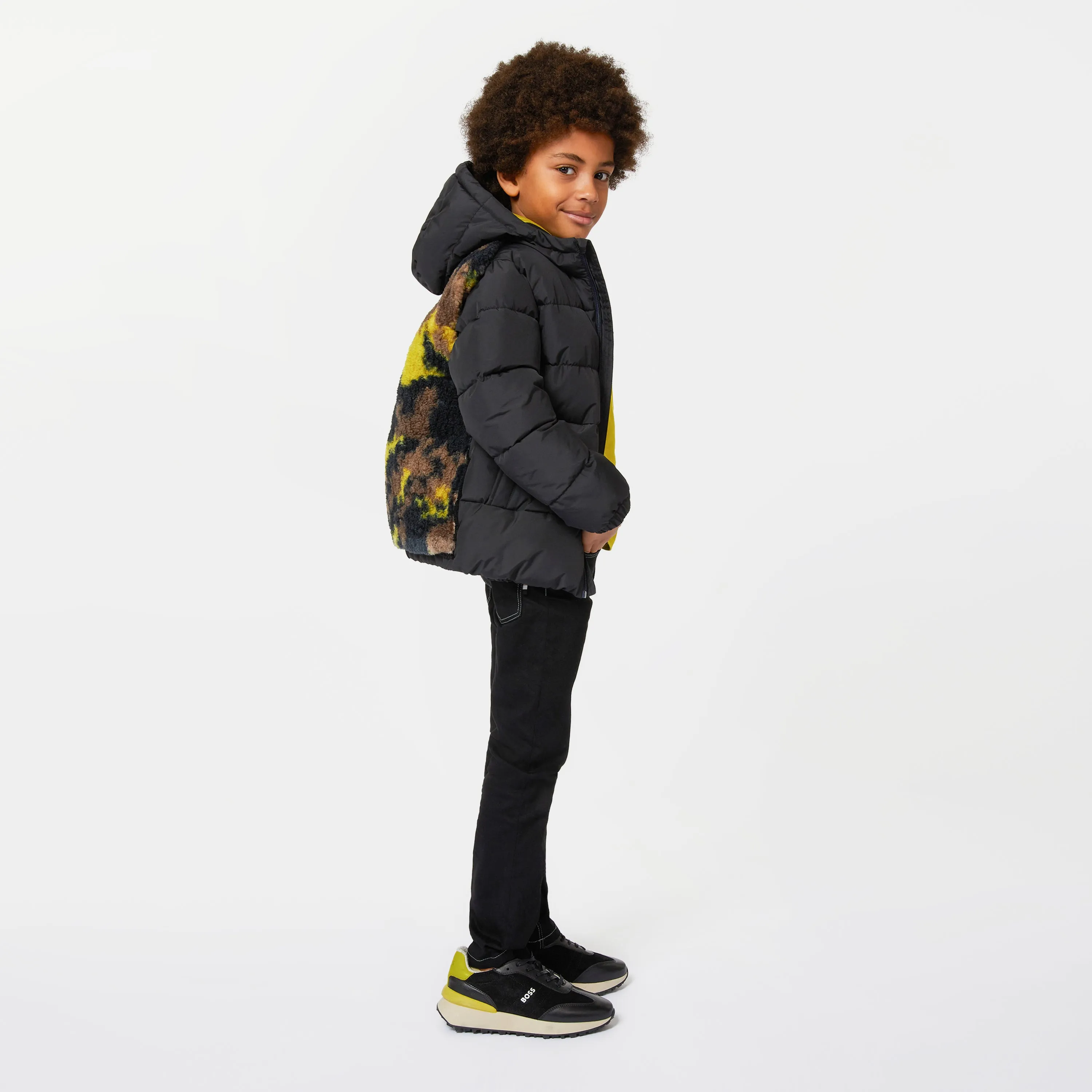 BOSS KIDSWEAR Reversible Puffer Jacket