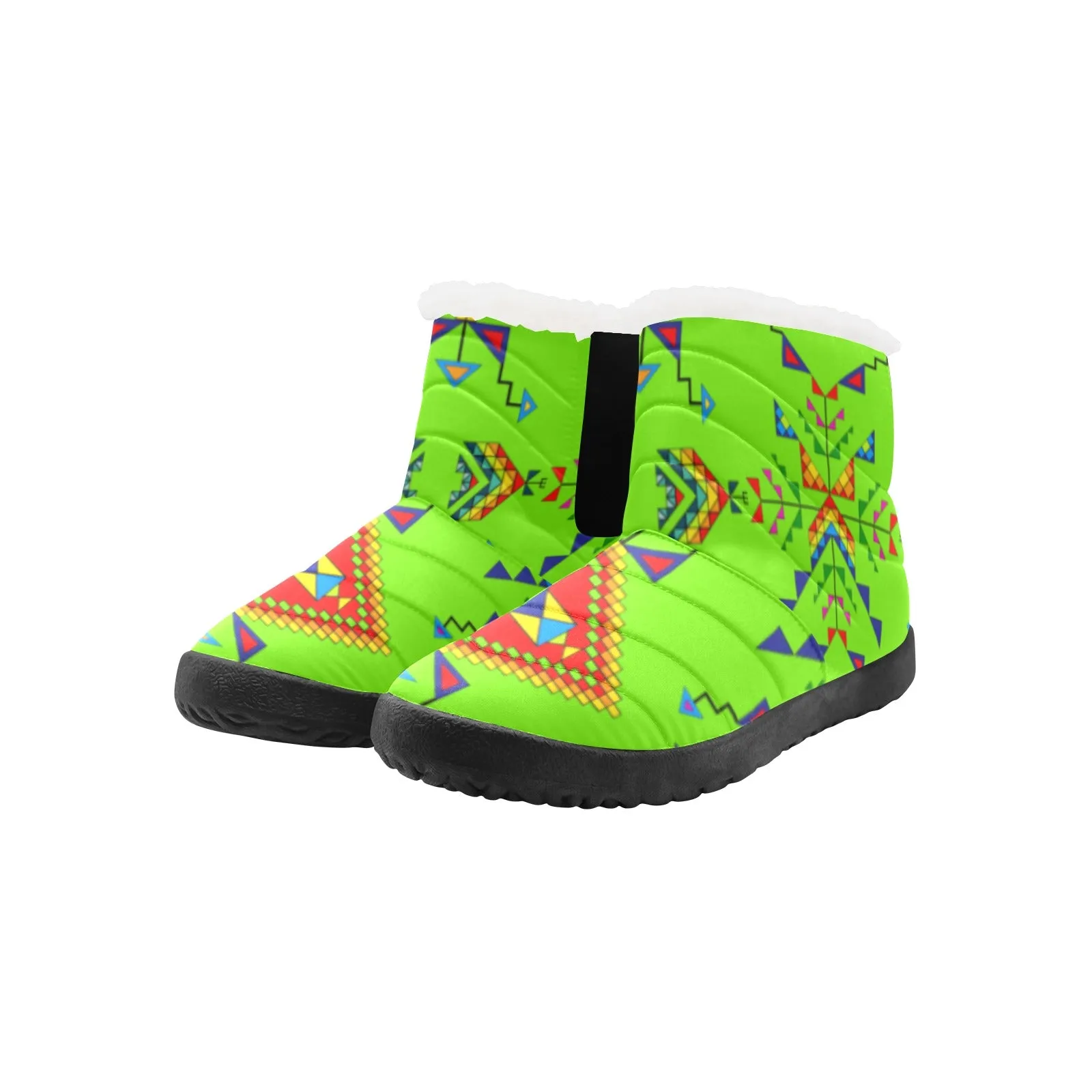 Buffalo Jump Neon Green Men's Padded Winter Boot