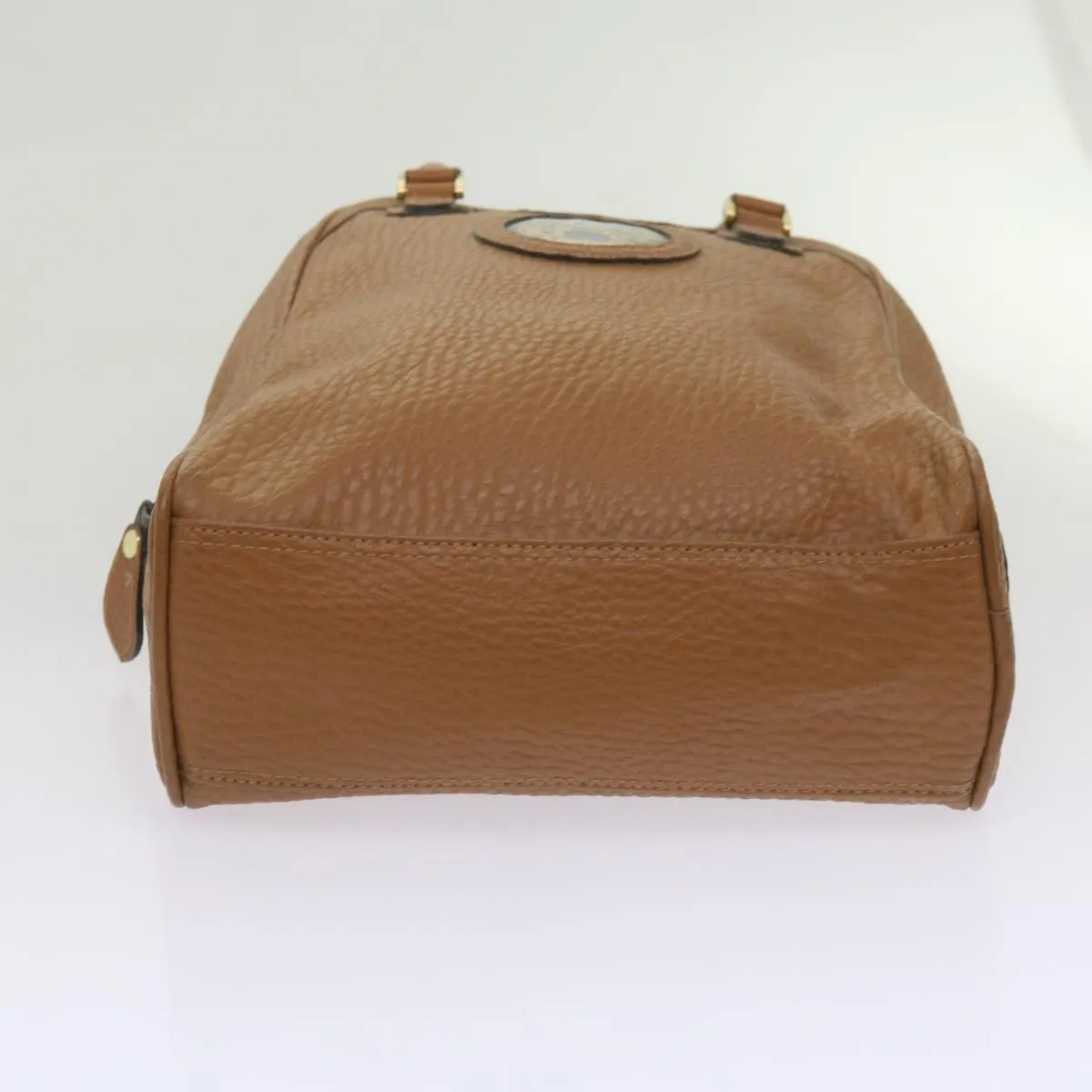 BURBERRYSs Sports Shoes case Hand Bag Leather Brown  68261