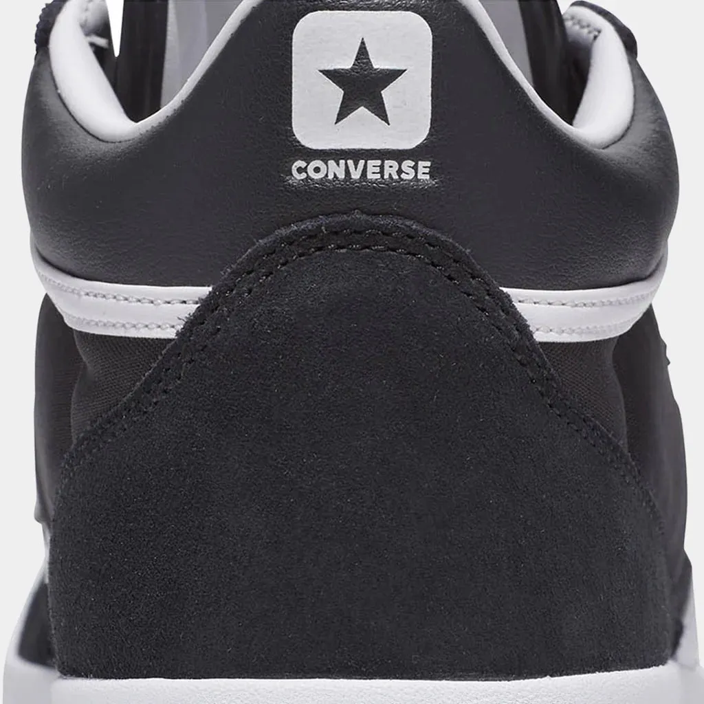 Converse Fastbreak Pro Mid: Black/White/Black