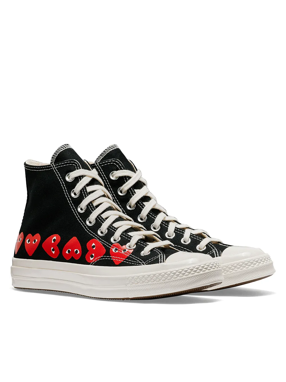 Converse Multi Red Heart High Top