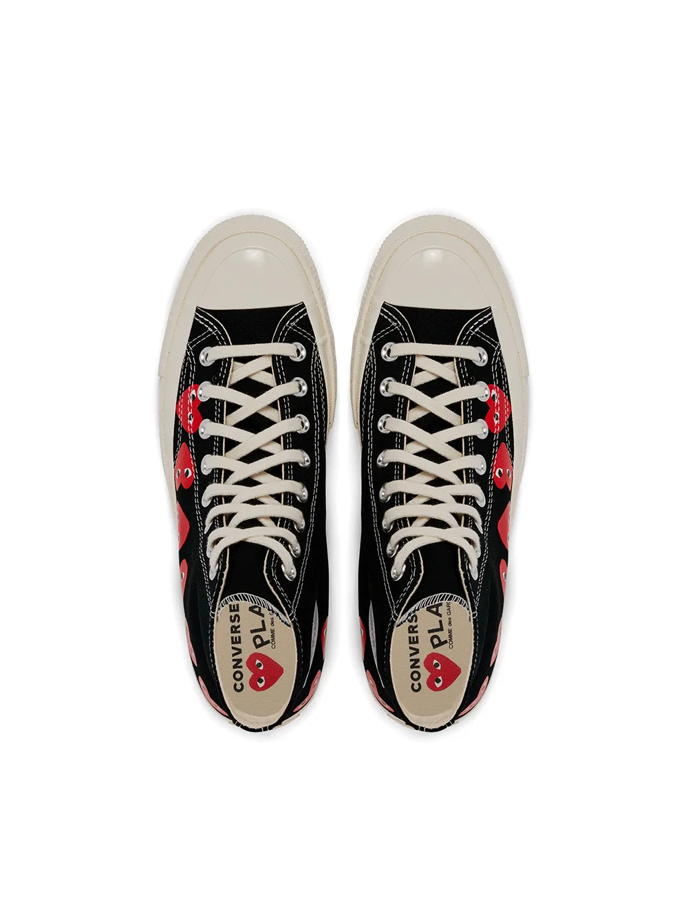 Converse Multi Red Heart High Top