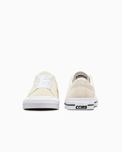 Converse One Star Pro Ox - Egret/White/Black