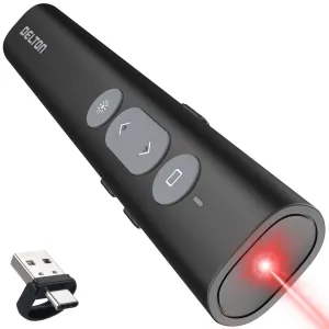 Delton LP21 Wireless Laser Pointer Presenter Remote Presentation Clicker