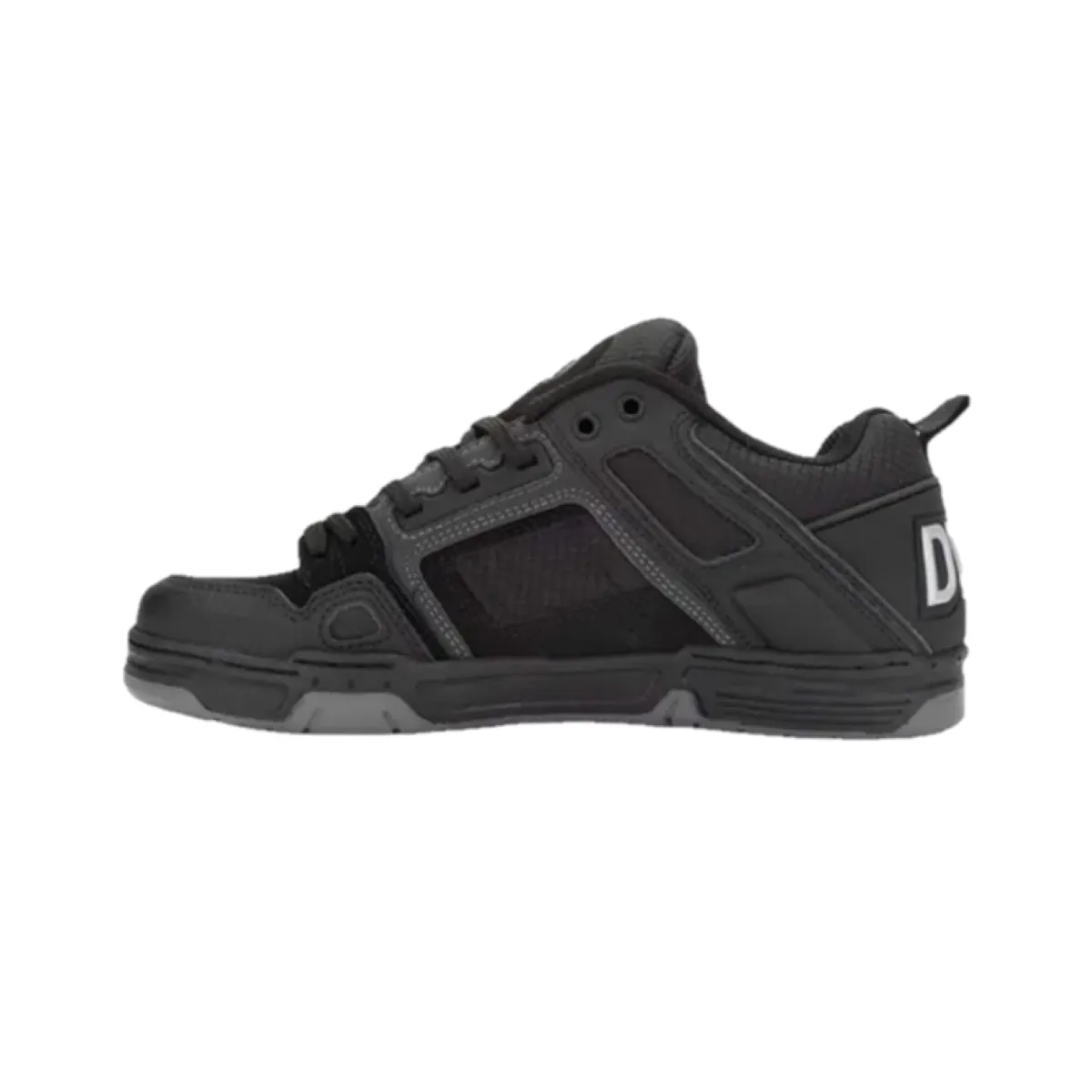 DVS F0000029985 COMANCHE MN'S (Medium) Black/Charcoal Leather & Nubuck Skate Shoes