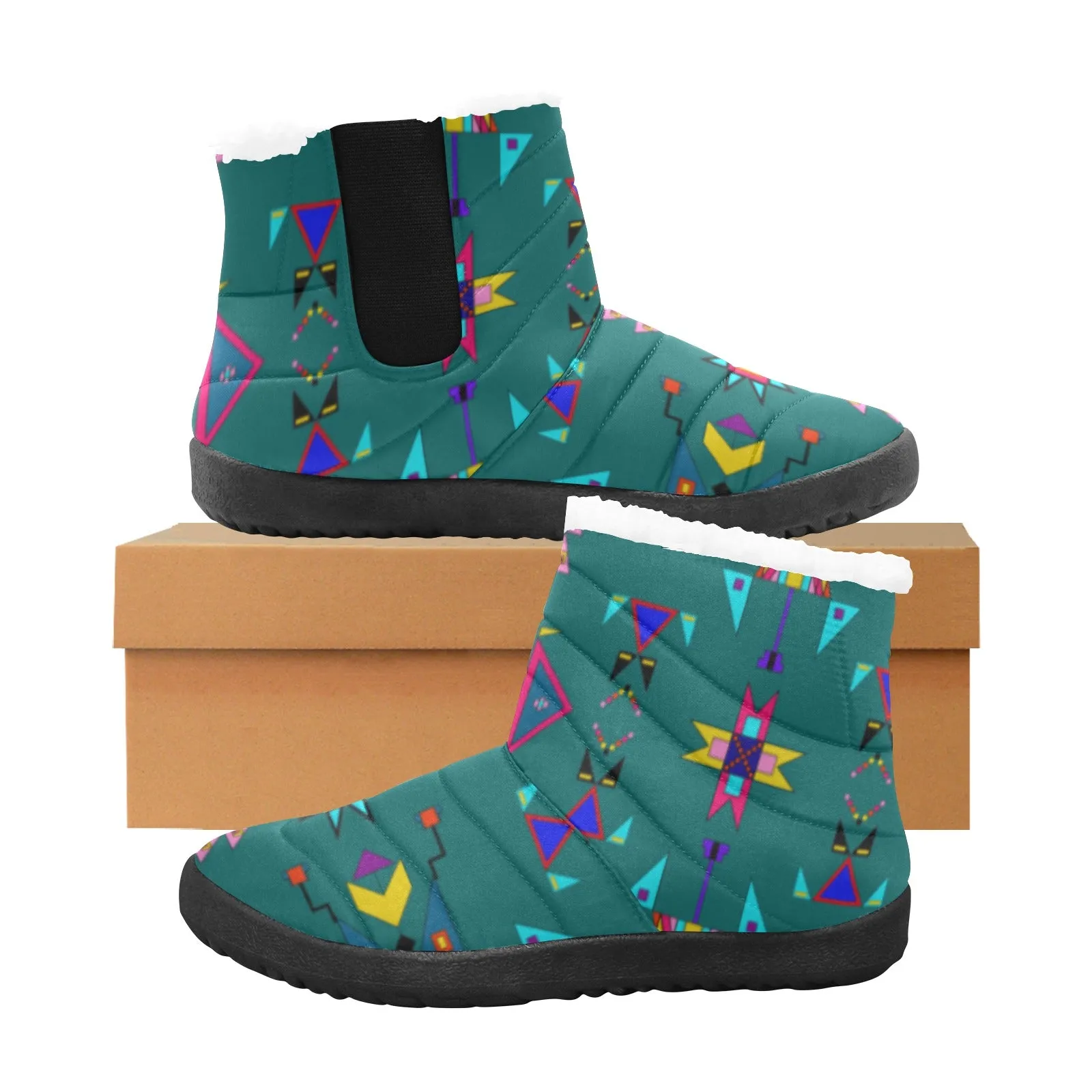 Enemy Territory Teal Men's Padded Winter Boot