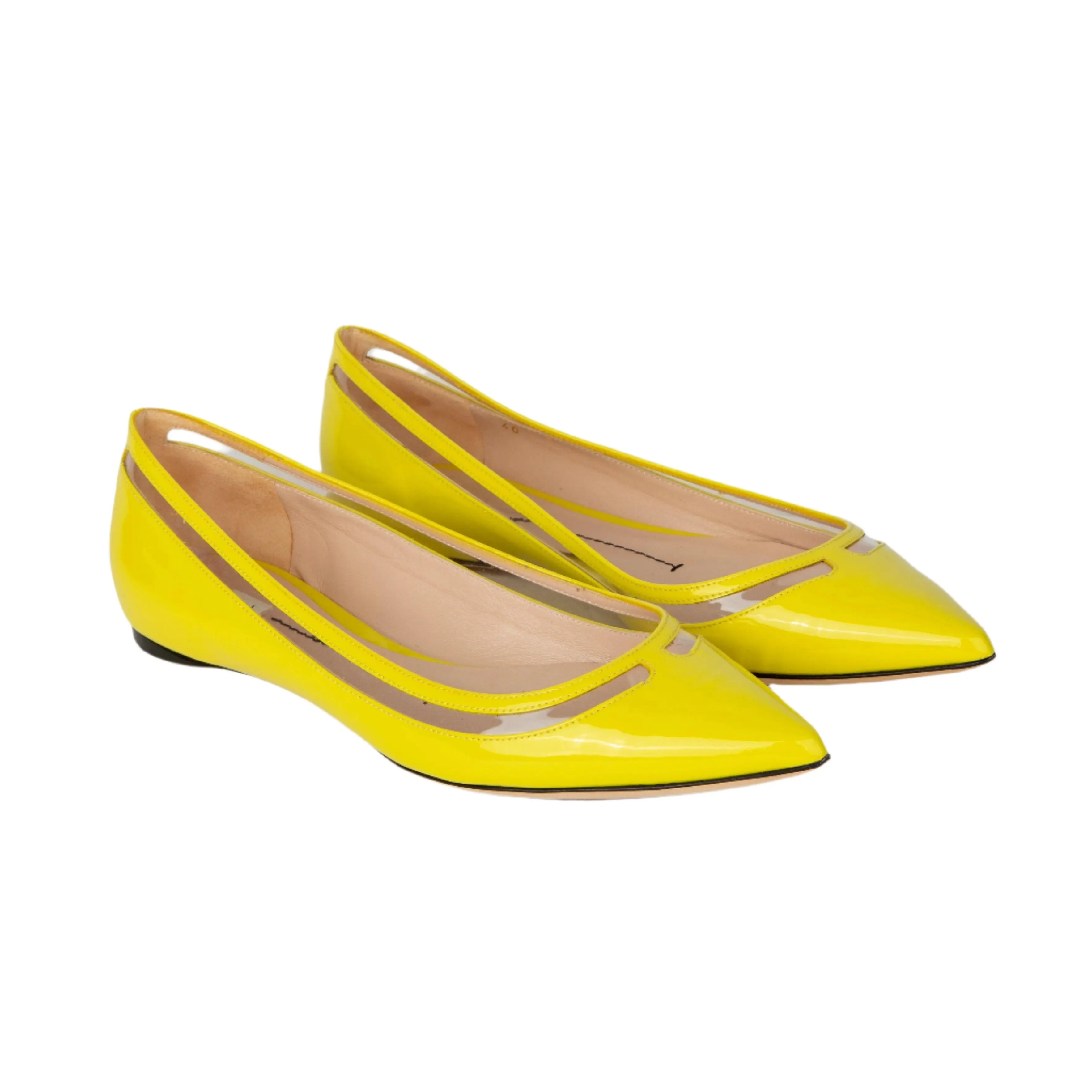 Furla Women's Regina Ballerinas - Yellow