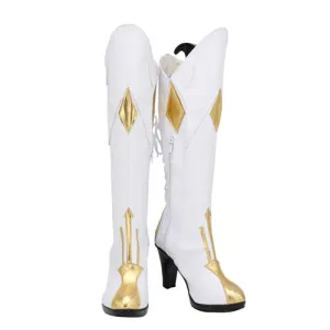 Genshin Impact Jean Boots Halloween Costumes Accessory Cosplay Shoes