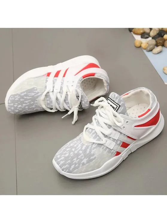 Gorgeous Breathable Colour Block Mesh Athletic Shoes