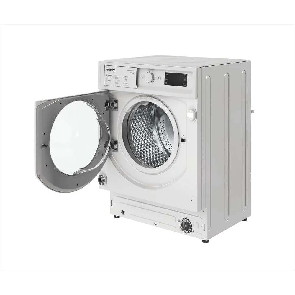 Hotpoint BIWDHG961485 Integrated Washer Dryer With 1400 Spin White