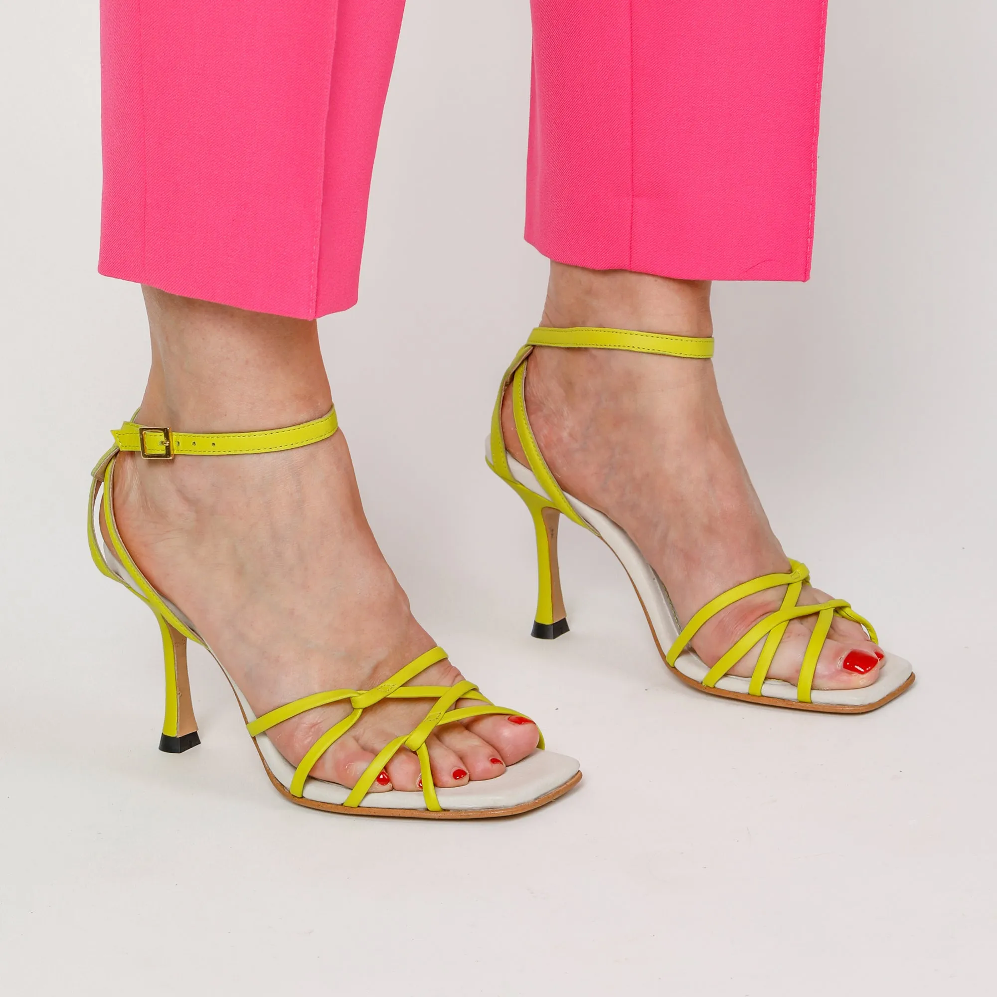 KARASSA high heel sandal - Sunflower