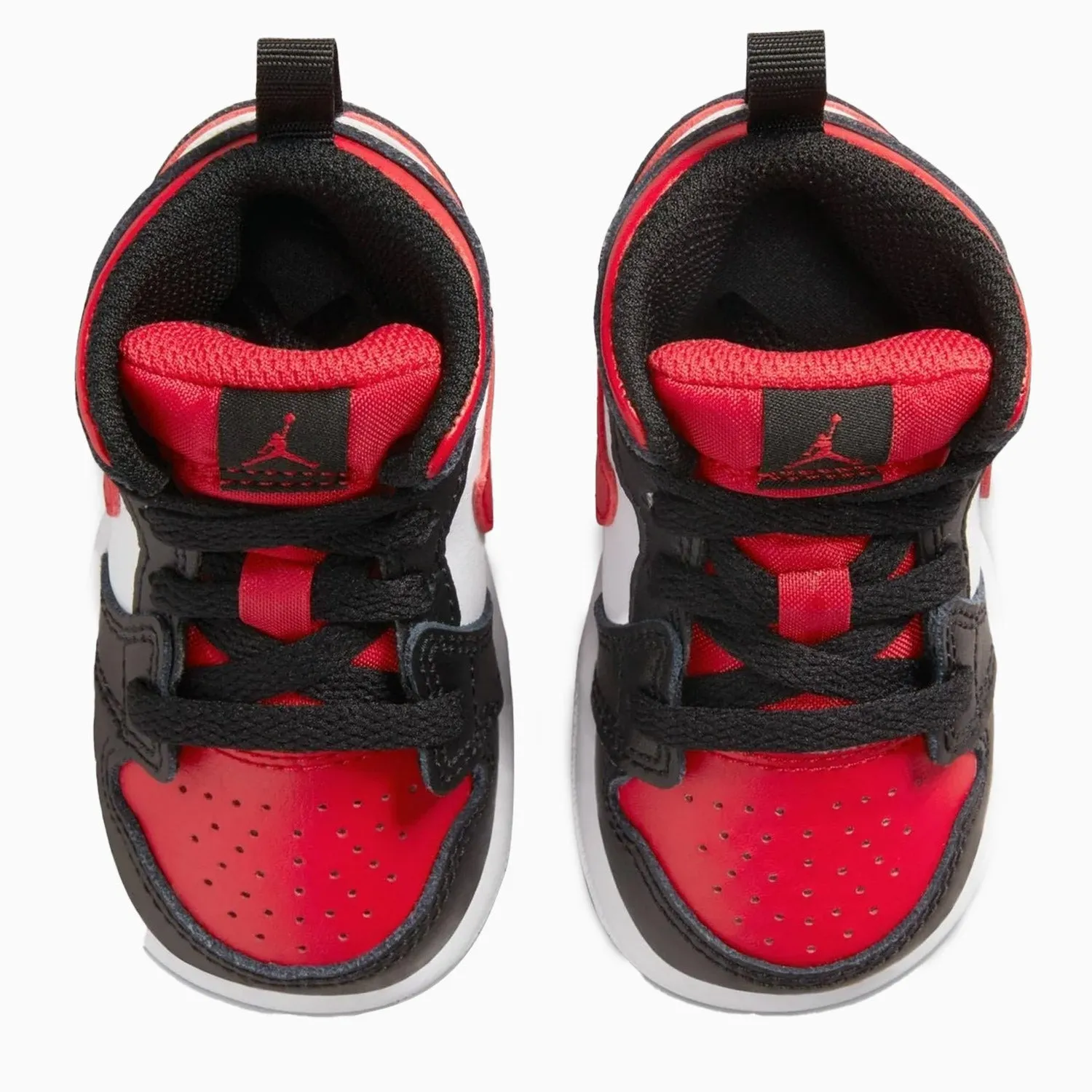 Kid's Air Jordan 1 Mid "Fire Red" Toddlers