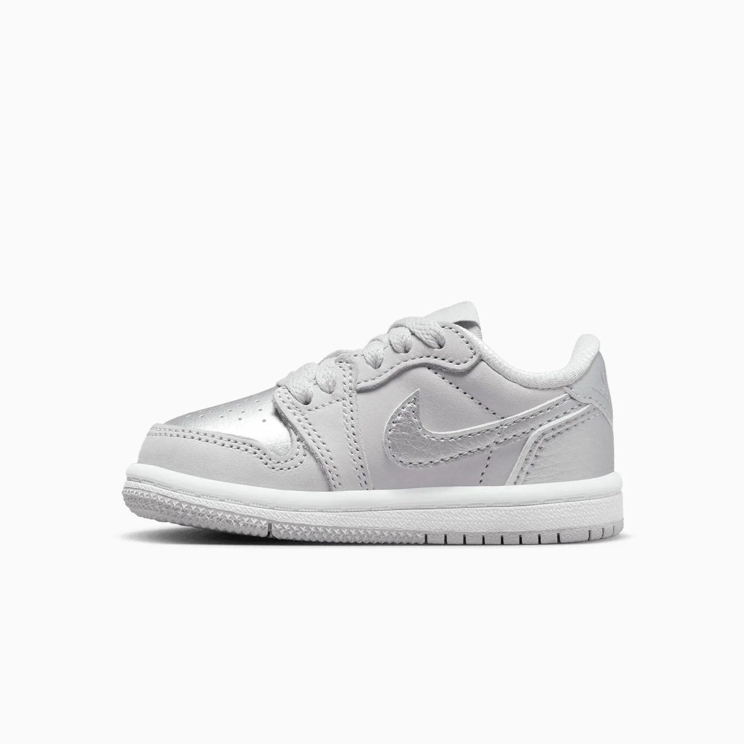 Kid's Air Jordan 1 Retro OG "Metallic Silver " Toddlers