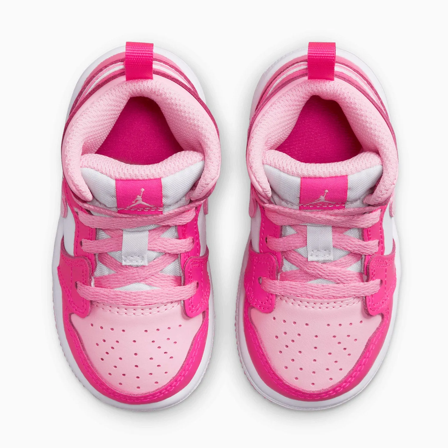 Kid's Jordan 1 Mid "Fierce Pink" Toddlers