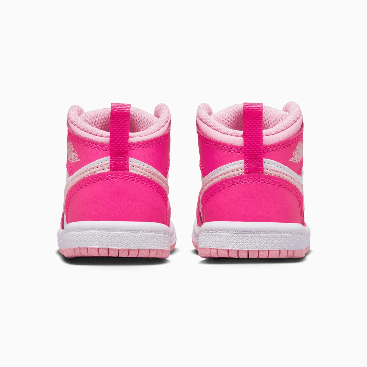 Kid's Jordan 1 Mid "Fierce Pink" Toddlers