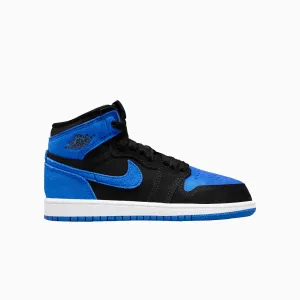 Kid's Jordan 1 Retro High OG "Royal Reimagined" Pre School