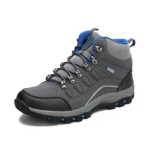 Man's outdoor winter thermal velvet anti-skid hiking snow boots