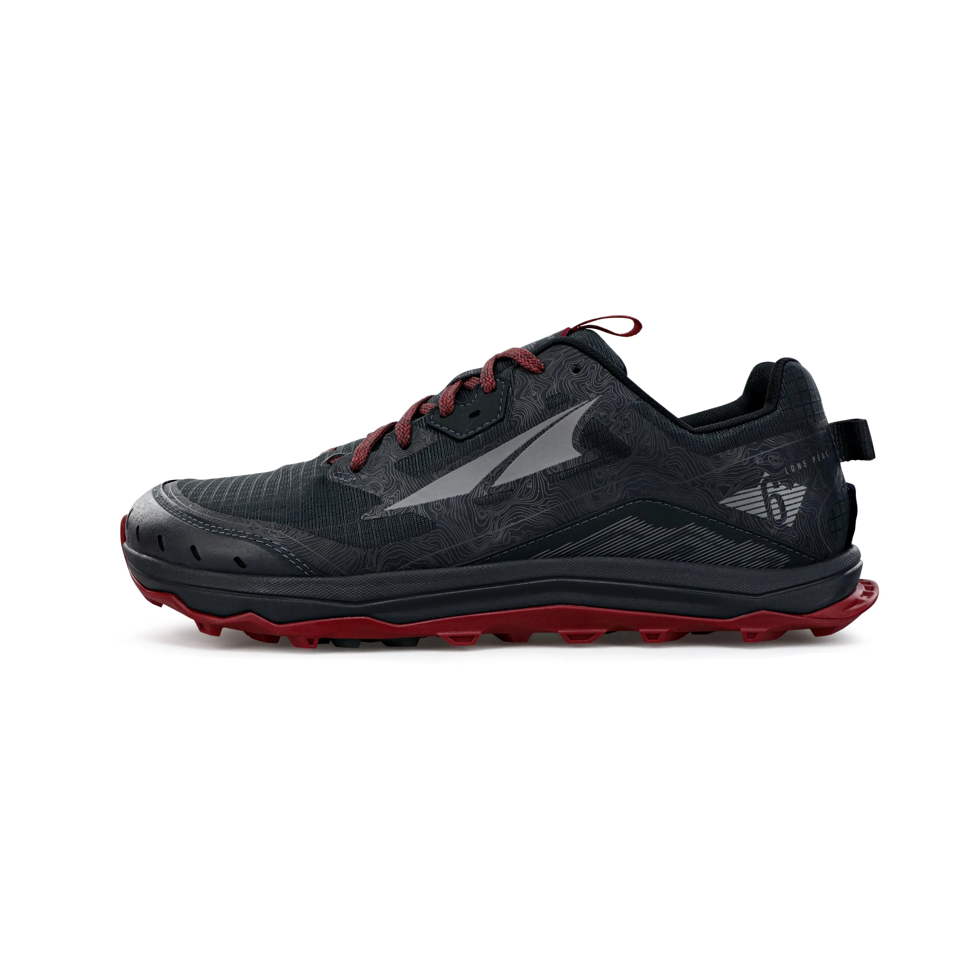 Men's Altra Lone Peak 6 Color: Black/ Gray