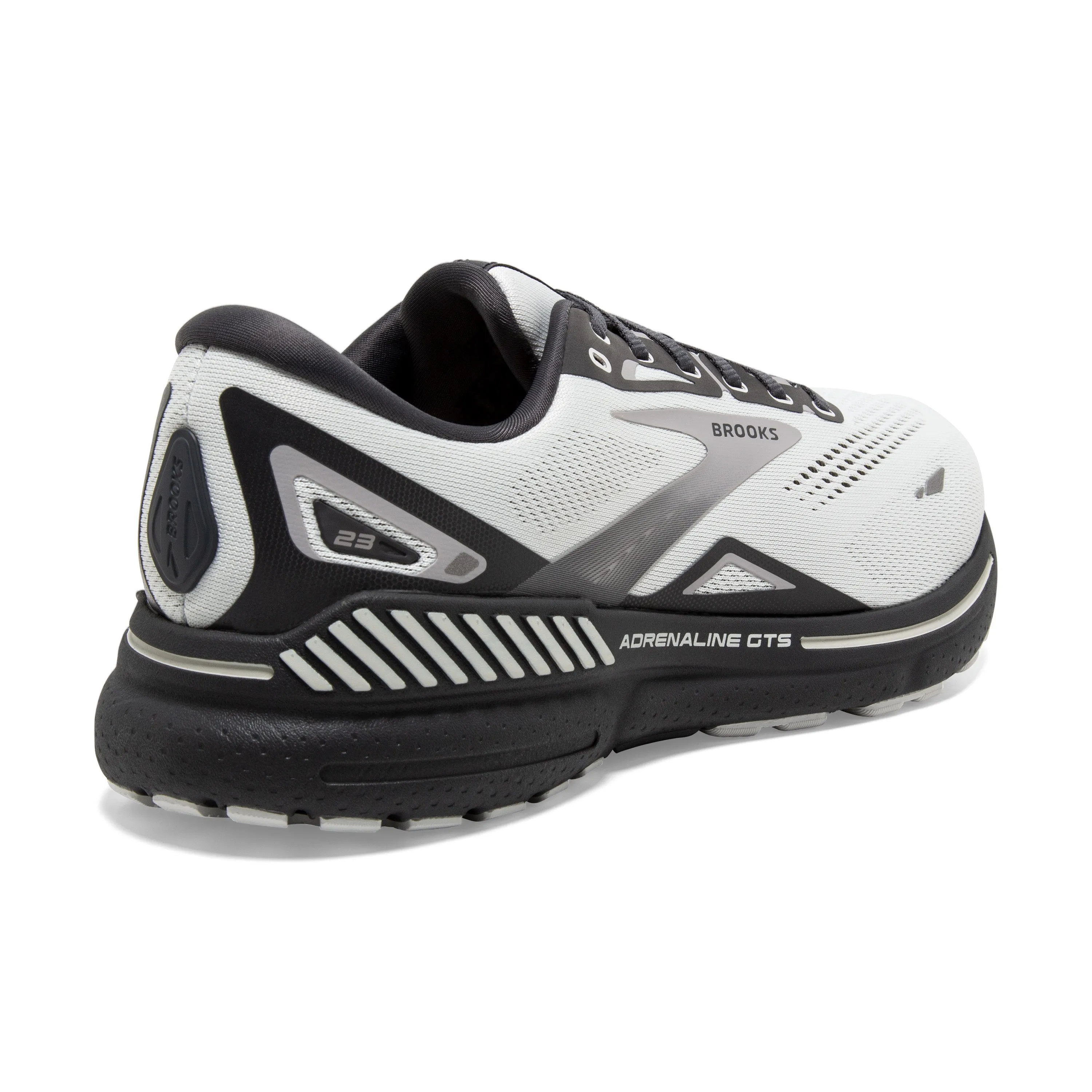 Men's Brooks Adrenaline GTS 23 1103911D065 Color: Oyster/Ebony/Alloy