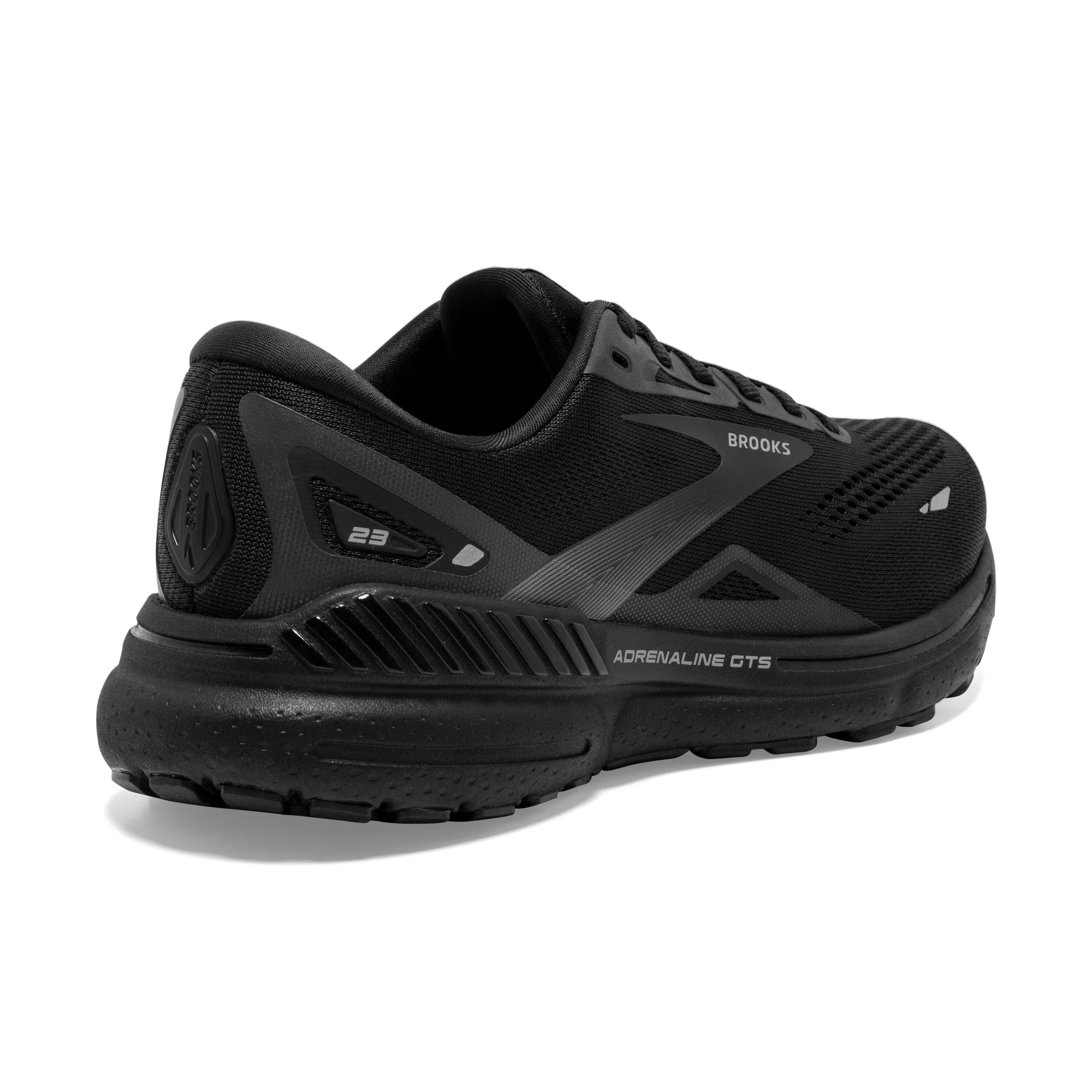 Men's Brooks Adrenaline GTS 23 1103914E020 Color: Black/ Black/ Ebony (EXTRA WIDE WIDTH)