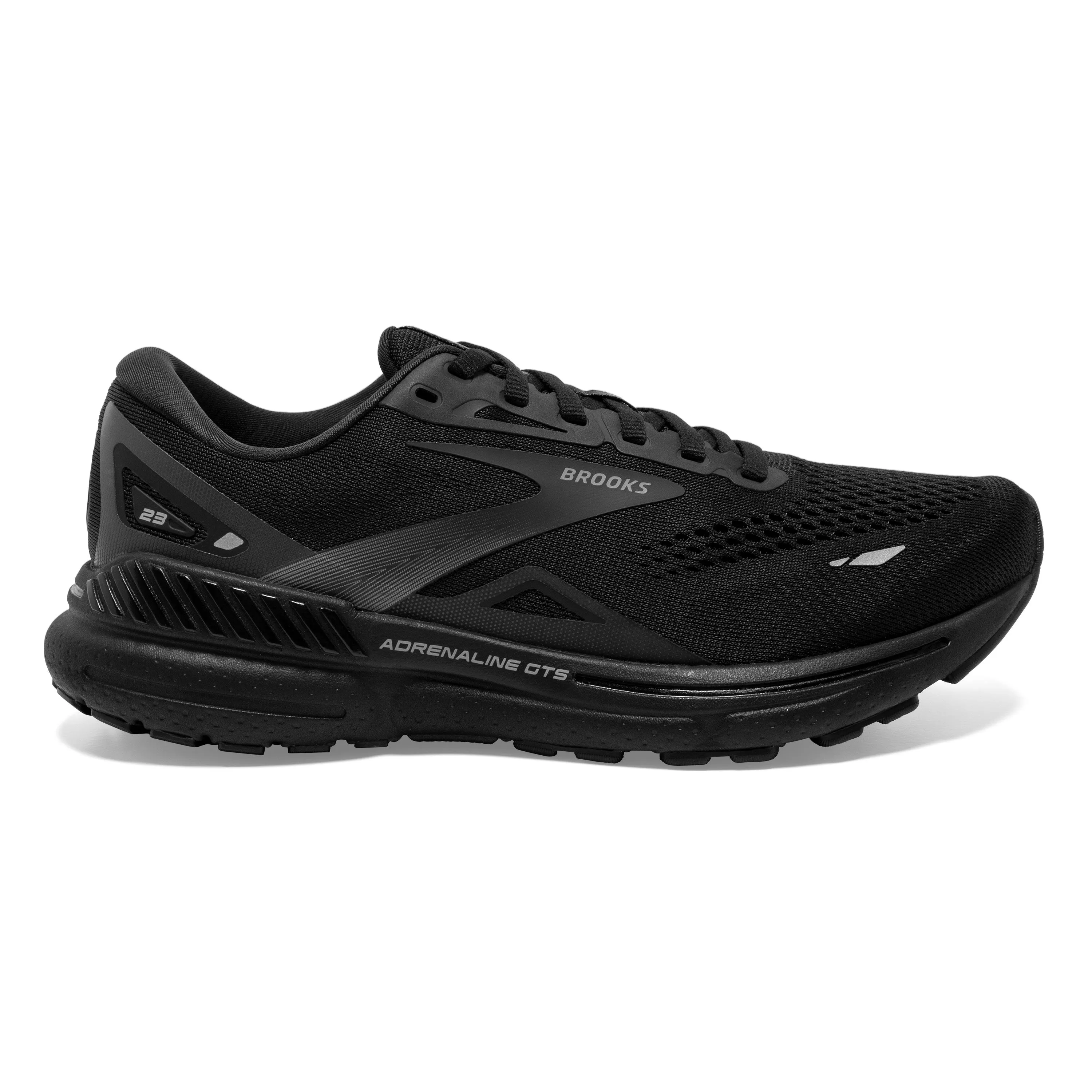 Men's Brooks Adrenaline GTS 23 1103914E020 Color: Black/ Black/ Ebony (EXTRA WIDE WIDTH)