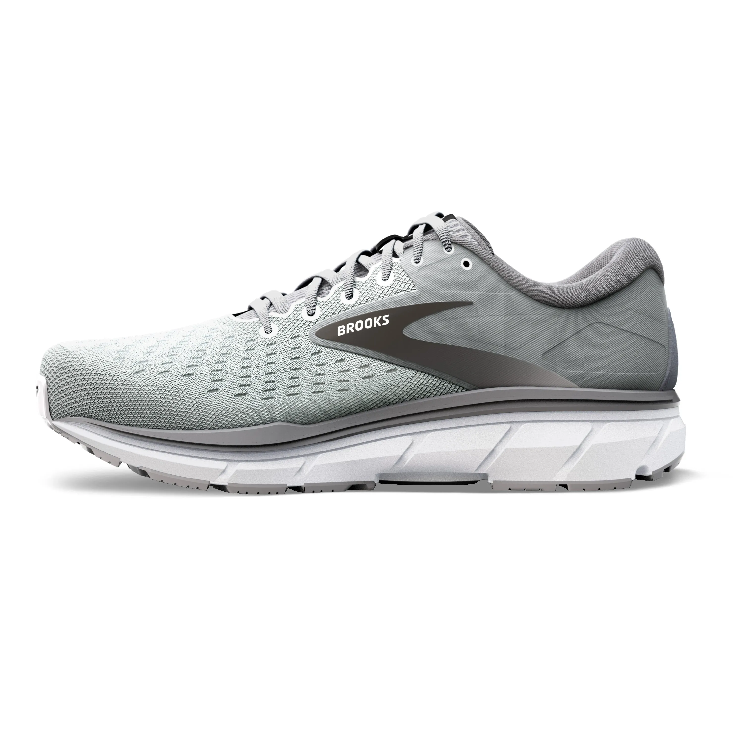 Men's Brooks Dyad 11 Color: Grey/Black/White