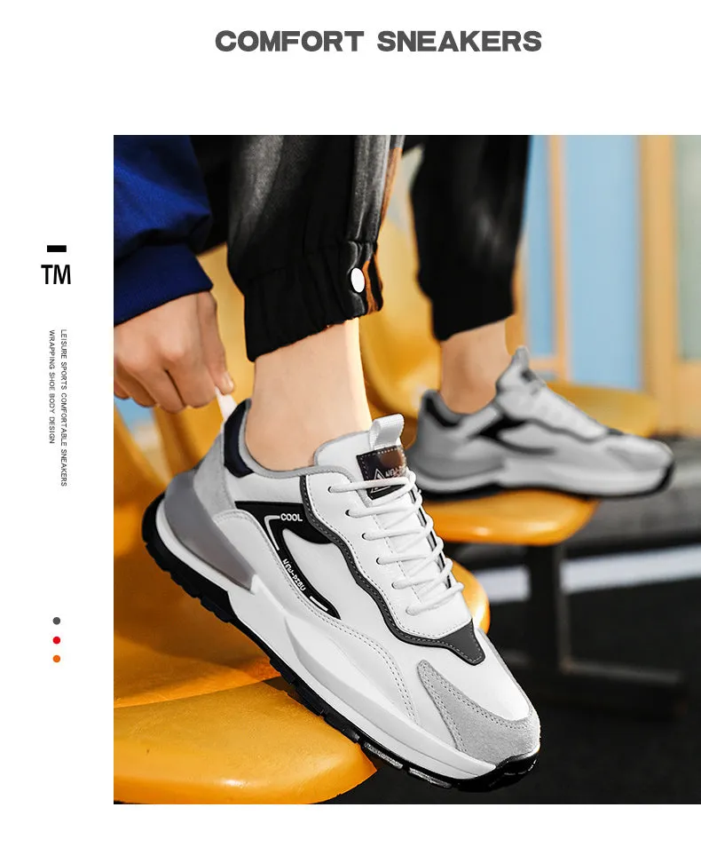 Men's Running Mesh Breathable Wear-resistant Tennis Lightweight Men Sneakers Sports Shoes Cross Trainers