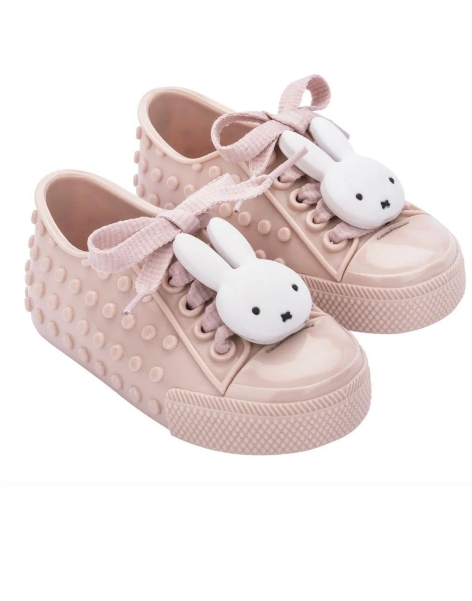 Mini Melissa Pink MINI POLIBOLHA   MIFFY BB Slip On Laced Sneakers