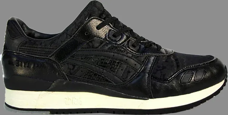 Mita x gel lyte 3 'far east' Asics sneakers, black