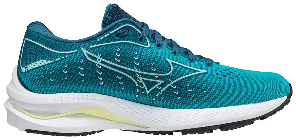 Mizuno | Wave Rider 25 | Women's | Lake Blue/Clearwater